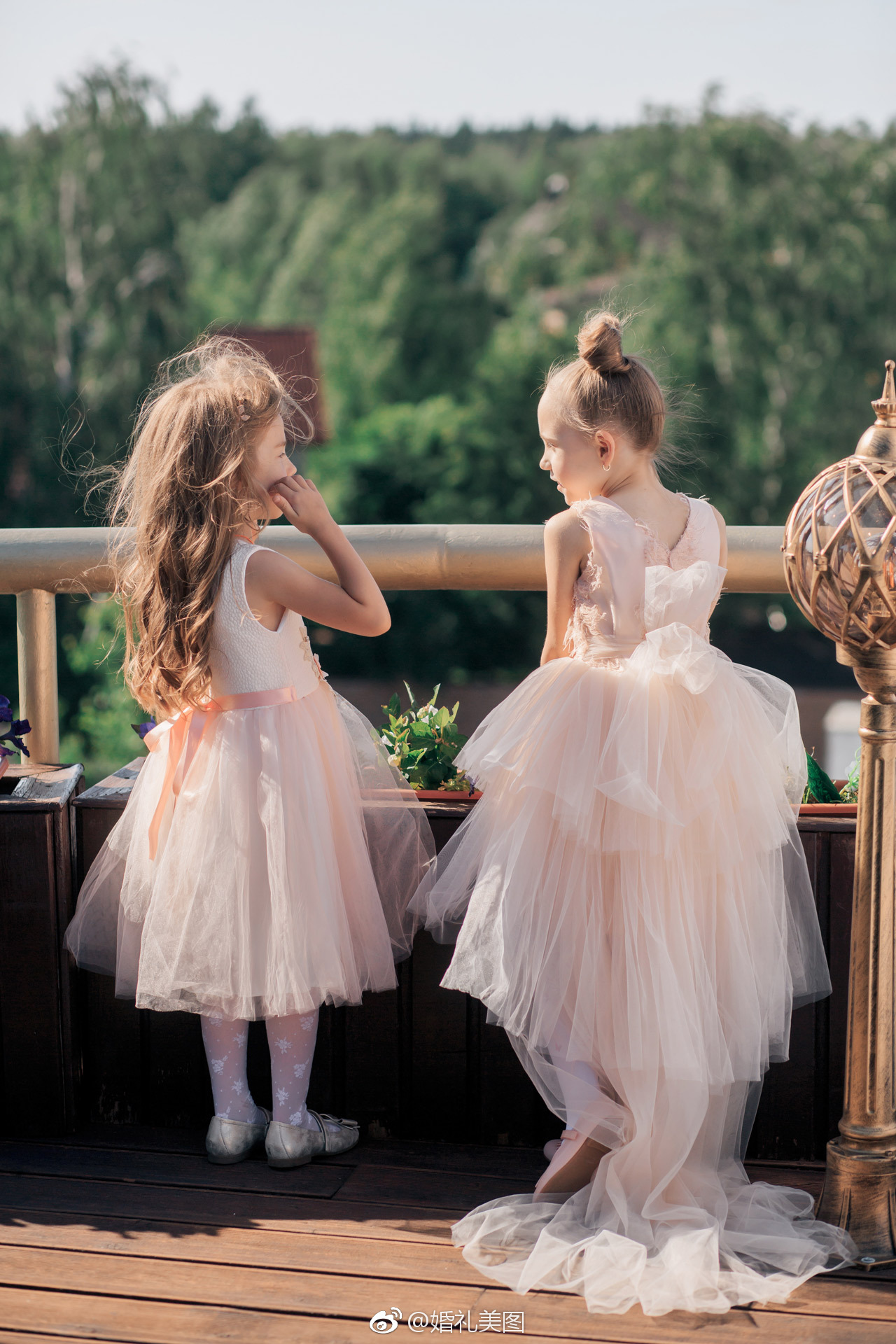 婚礼上可爱的孩子们