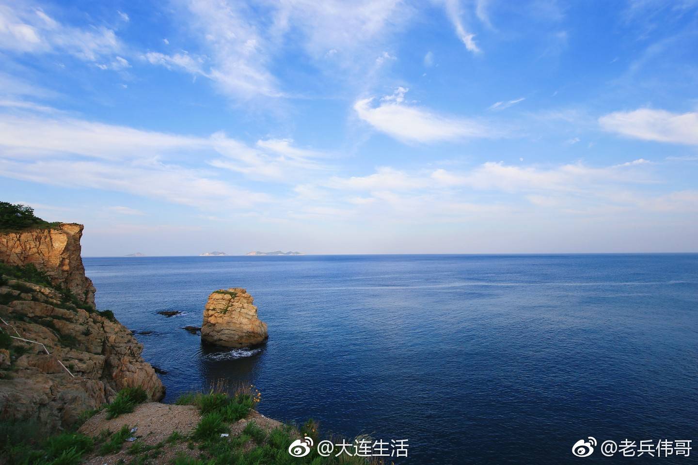 遇见大连蓝色的海