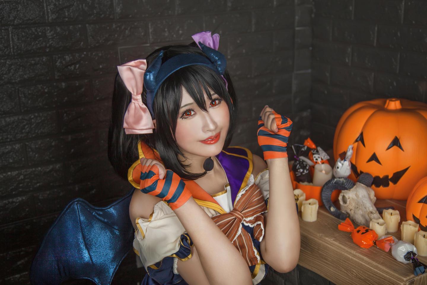 ll 万圣节妮可cosplay不给糖果就捣蛋