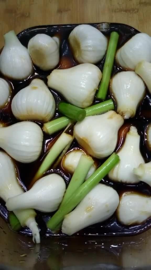 常吃糖蒜养生,赠送北方人常用配方,口感鲜脆蒜香浓郁