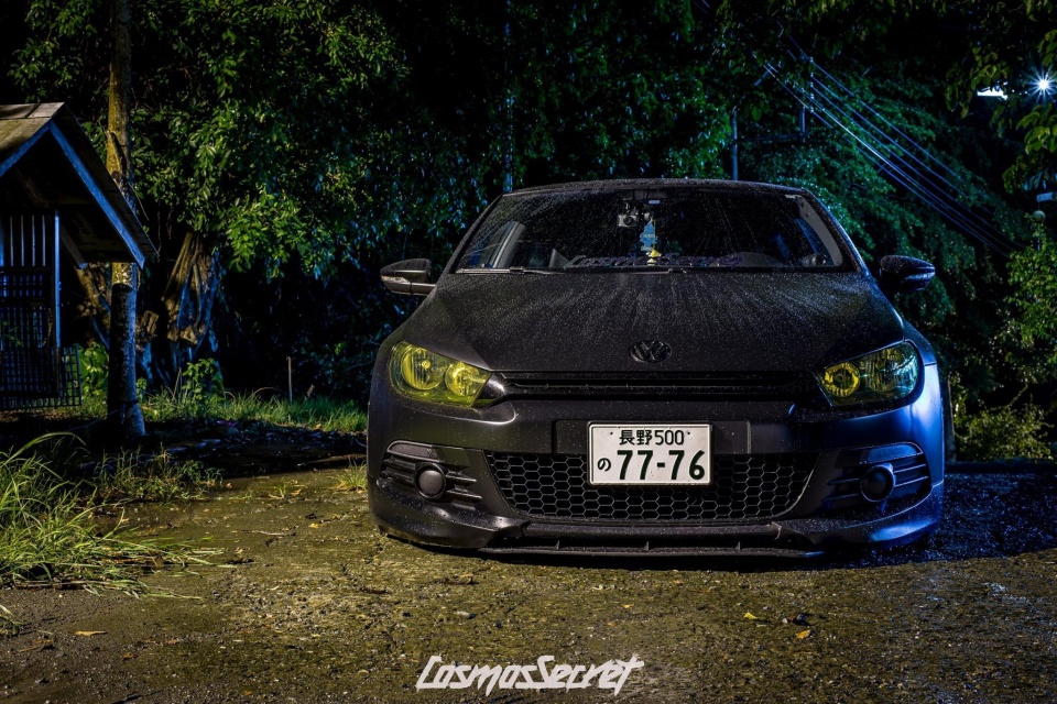 深邃的黑色隐藏着无限魅力,大众尚酷打造成超帅黑武士!