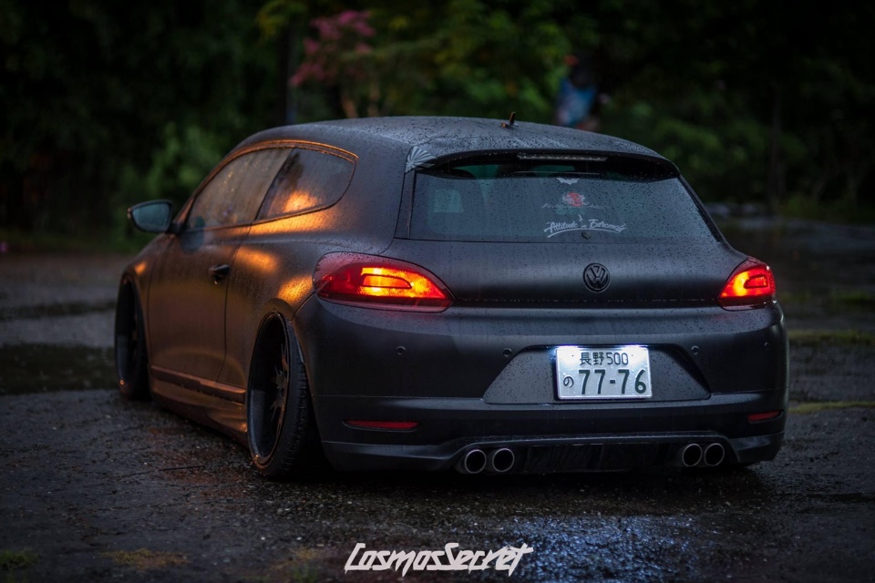 深邃的黑色隐藏着无限魅力,大众尚酷打造成超帅黑武士!