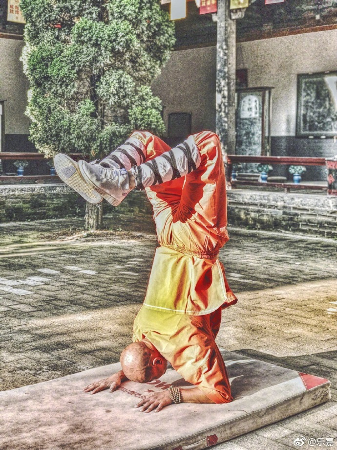 的功夫也十分了得,在乐嘉分享的视频中他就能徒手甩断筷子,还会蝎子功