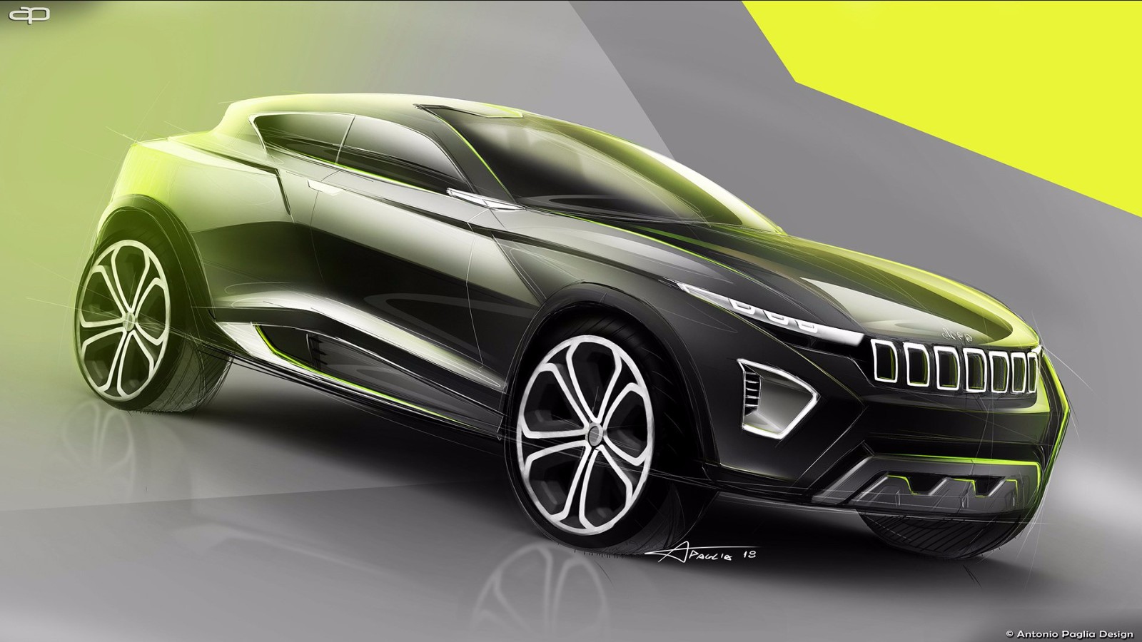 jeep概念车 非常科幻