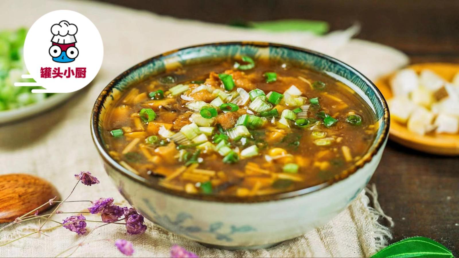 2分钟复刻《风味人间》同款敲肉羹