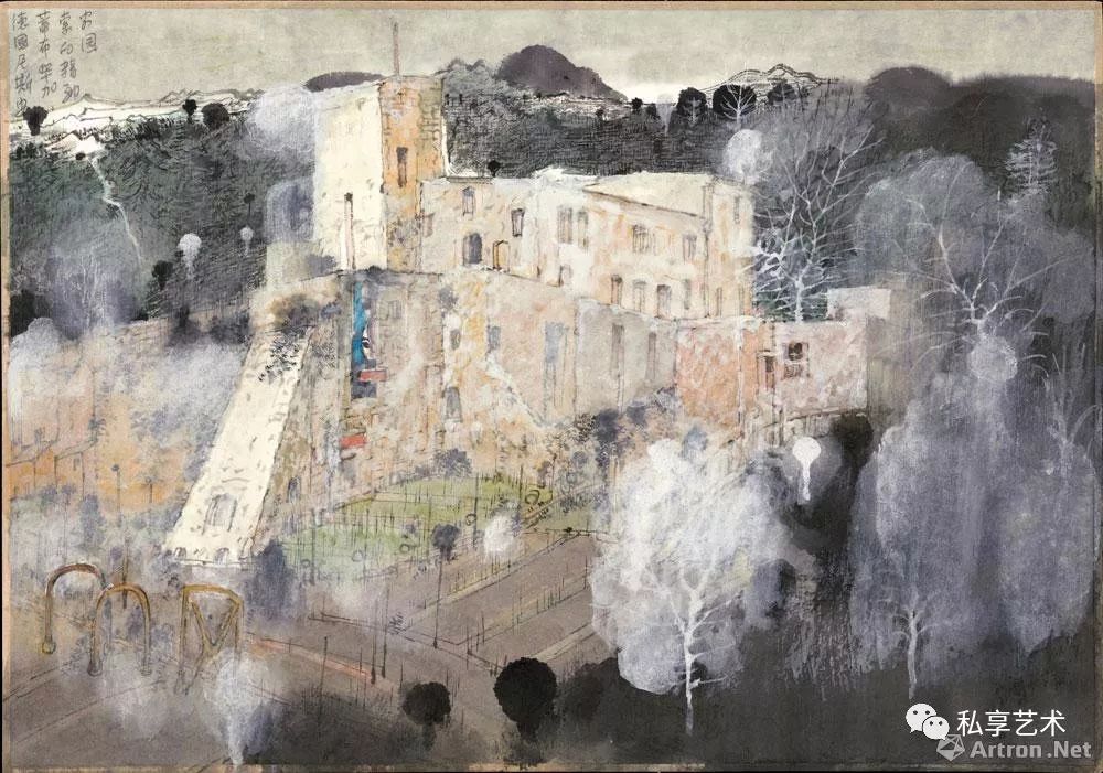 域外写生丨卢禹舜100幅欧洲亚洲人文风光写生作品精选