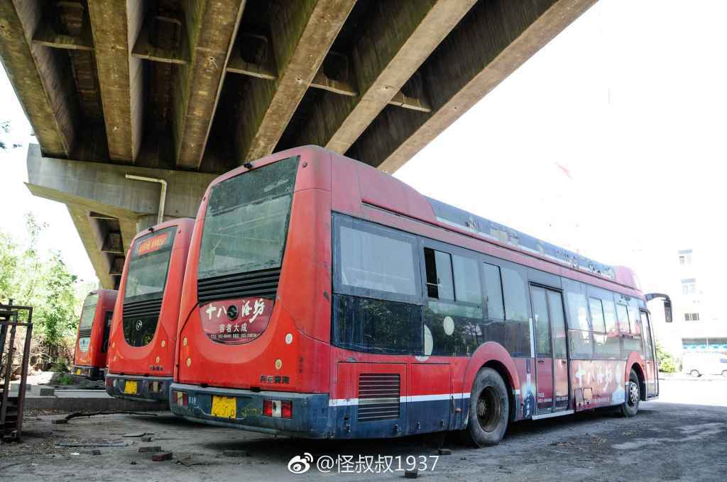 黄海牌dd6128s26型公交车你还记得吗