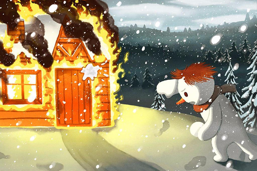 经典国产动画《雪孩子》