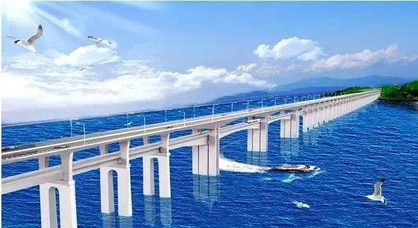 台湾海峡将建设世界首座公铁两用跨海大桥耗资120亿元