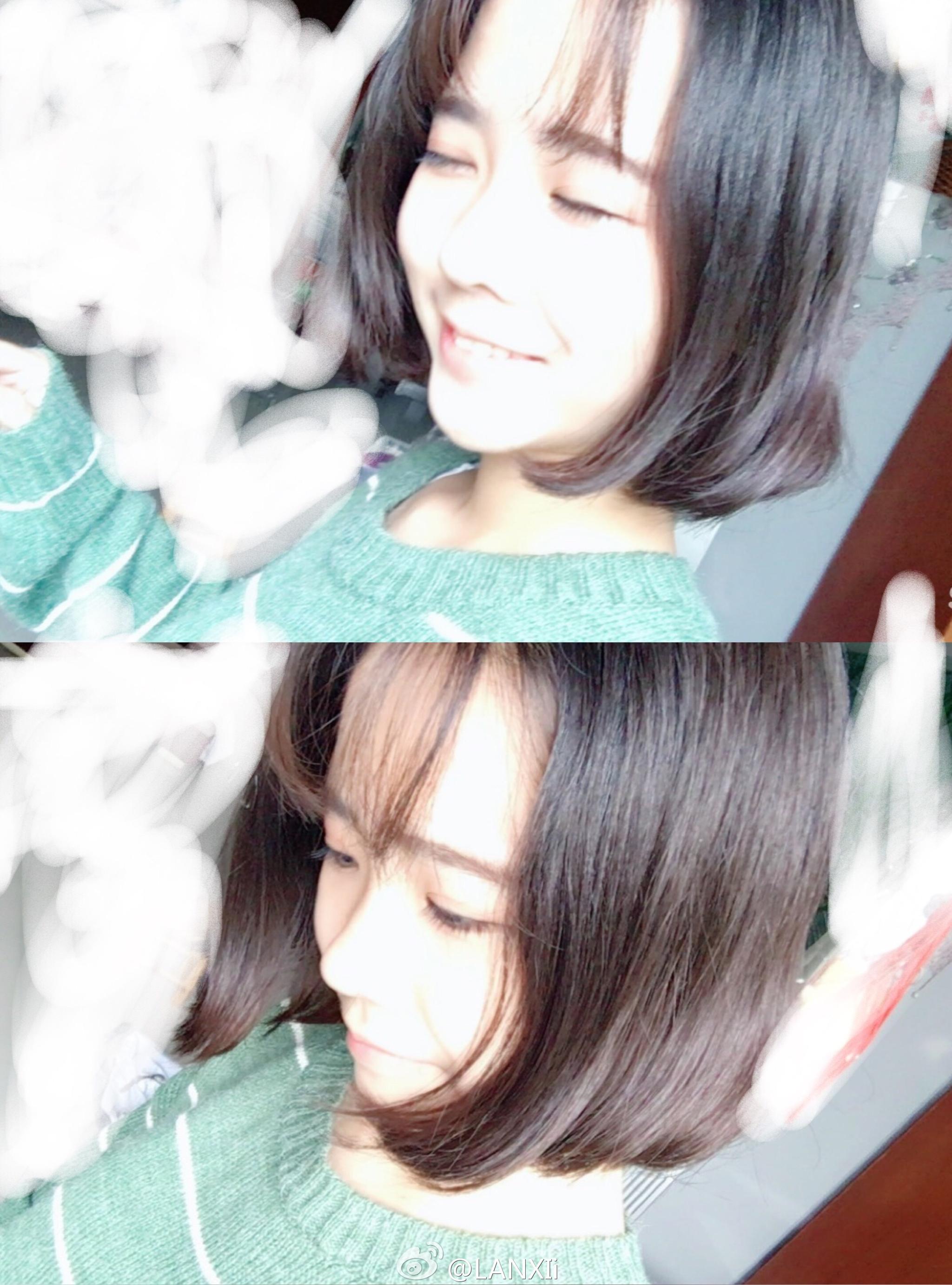 蓝汐16岁高中生穿球鞋的女孩子喜欢摄影