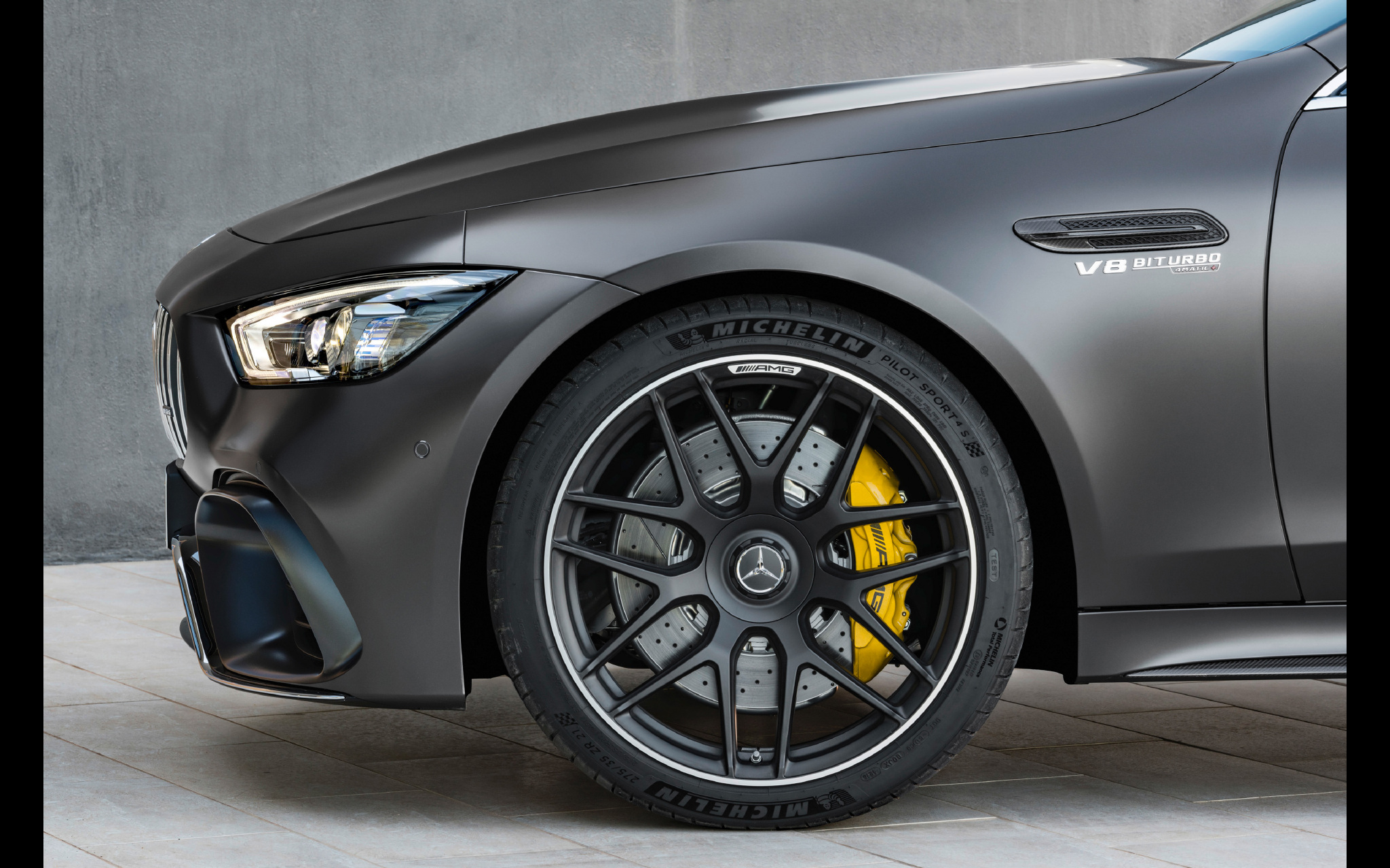 2019梅赛德斯amg gt 4-door coupe图赏5,分辨率3840x2400