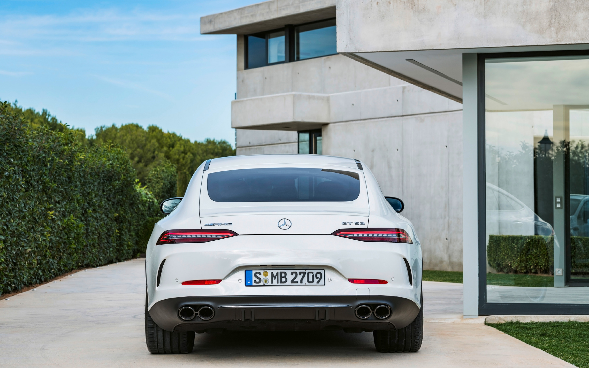 2019梅赛德斯amg gt 4-door coupe图赏4,分辨率3840x2400