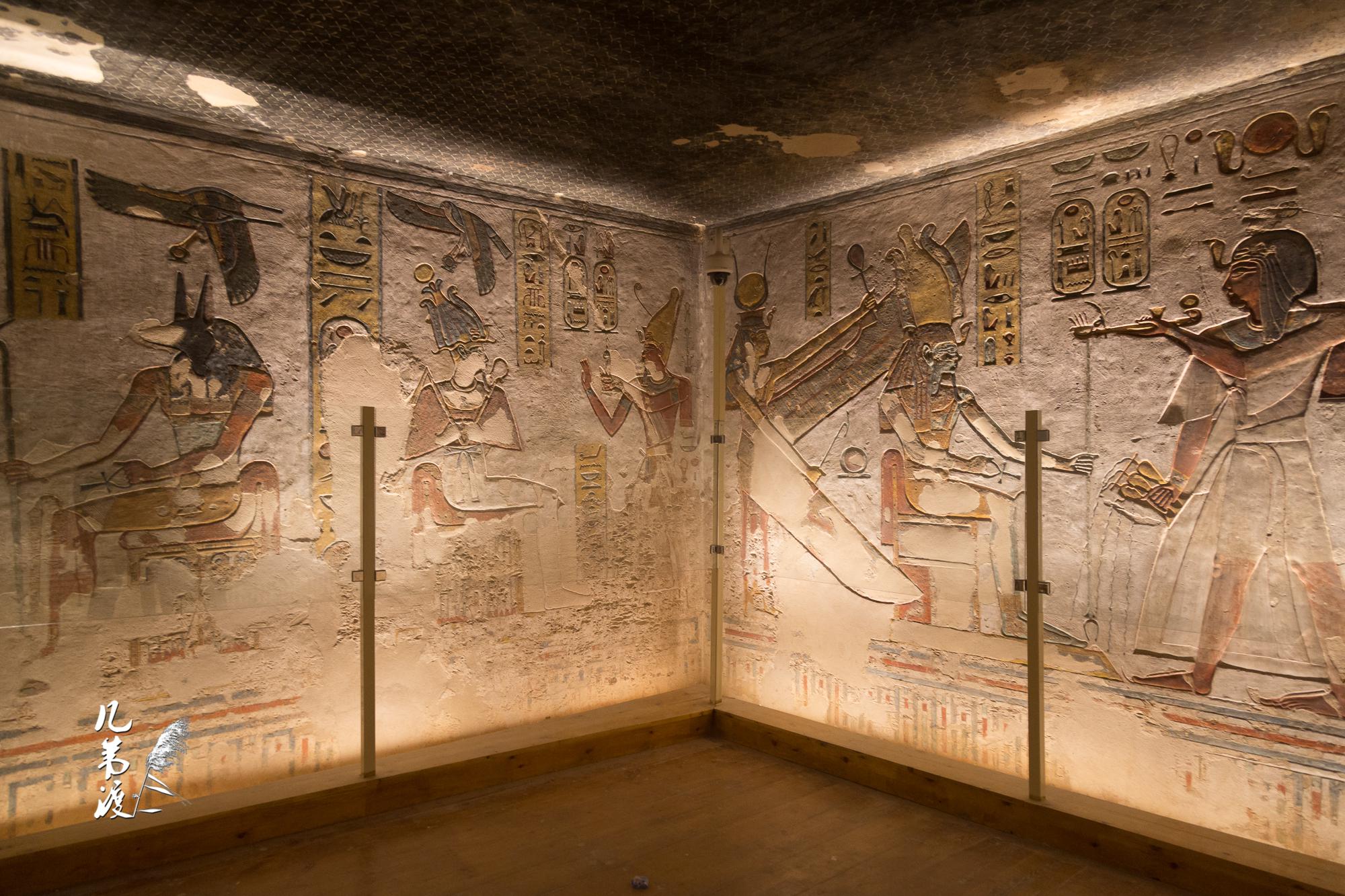 埃及游|帝王谷|石棺|壁画_新浪新闻