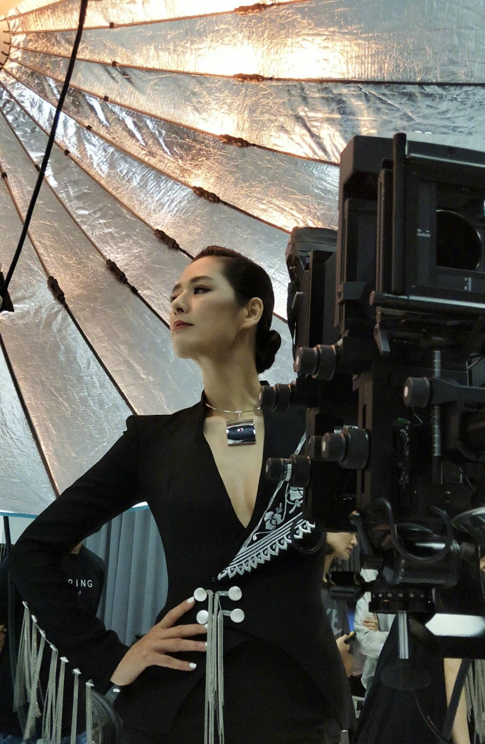 超模马艳丽一组时尚靓照尽显东方女性优雅之美