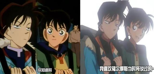 盘点《名侦探柯南》前后期人物的画风对比,他们都是"整容"了吗