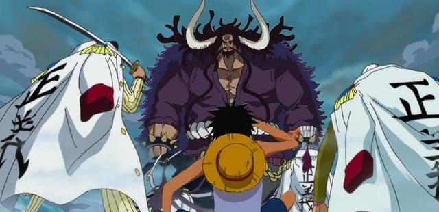 海贼王白胡子vs四皇凯多最强男人与最强生物的决斗