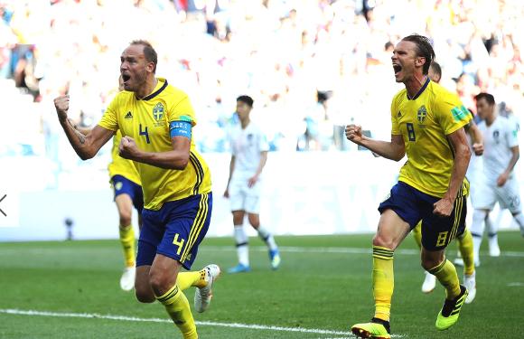 韩国足球赢过瑞典吗,韩国足球身价排名