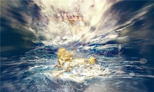 后来,不知道哪年哪月,慢慢地海里浮出了漂筏,滚出了荒滩,变成绿茵茵一