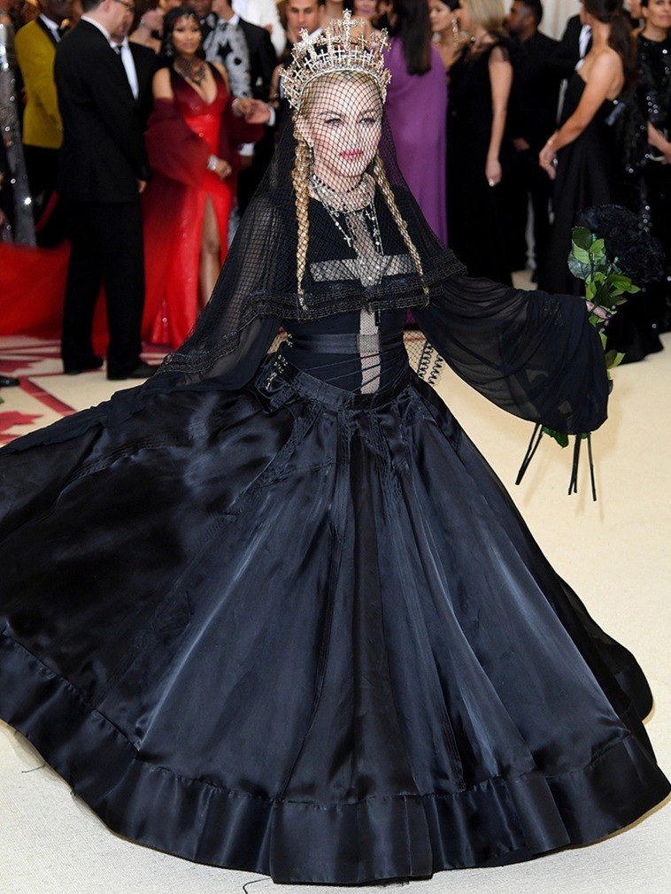 2018纽约metgala时尚庆典红毯众女星心机凹造型