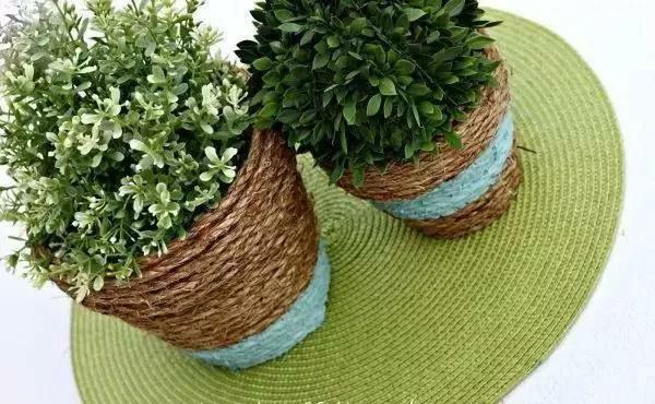 教你用废弃物品自制阳台种菜花盆