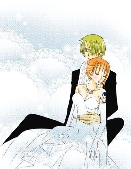 布琳根本没戏,娜美才是山治的真爱,他做梦都想要把娜美娶回家