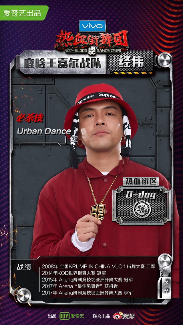 第二个就是经纬 作为o-dog的老大,经纬在国内的编舞圈也是比较牛的