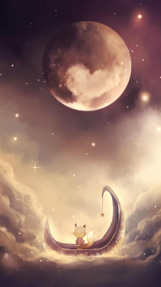 动漫唯美插画高清手机壁纸图