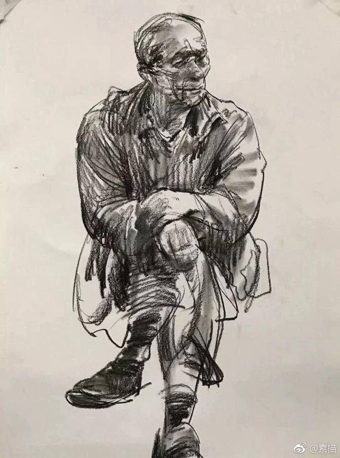 人物动态速写 图谢军