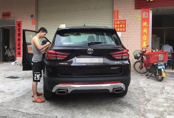 中华v7全国首提,不愧是宝马发动机,提速就是这么有力