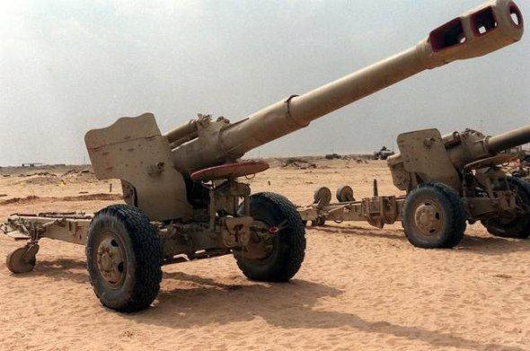 66式152毫米加农榴弹炮是根据前苏联d-20式152毫米加农榴弹炮仿制而成