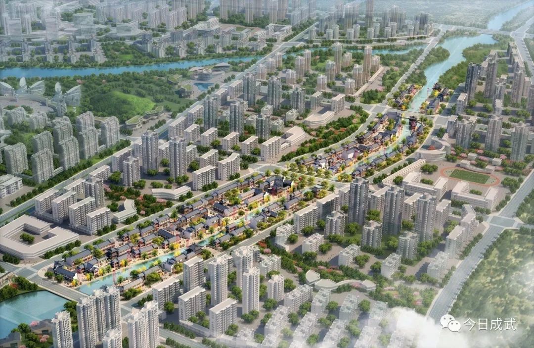 成武蝶变一座富有水韵的新城呼之欲出