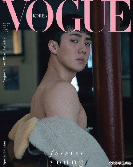 吴世勋 vogue korea拍摄公开