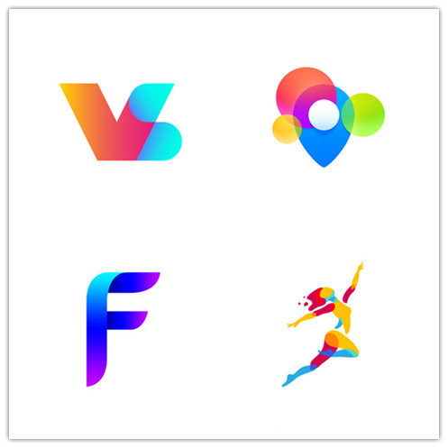 款缤纷色彩的logo设计欣赏|logo设计|色彩_新浪新闻