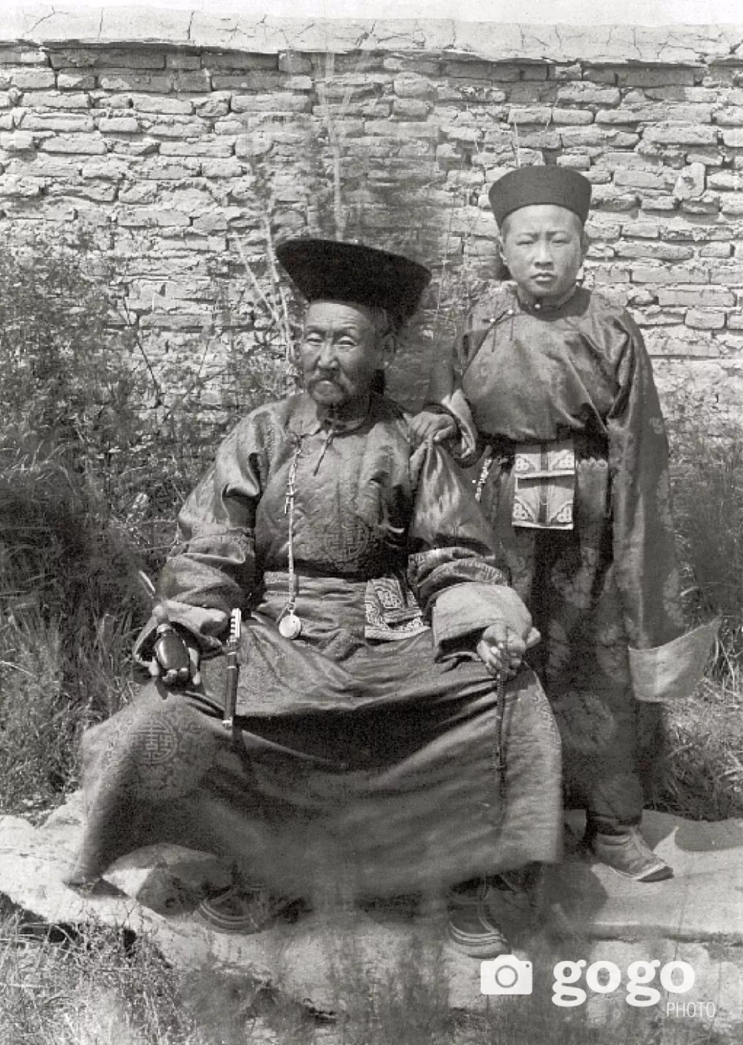 清朝末年蒙古人珍贵照片,每一张都值得珍藏