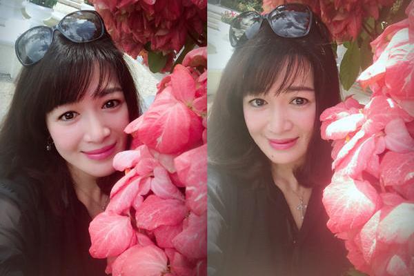 41岁陈少霞近照很美与大20岁老公恩爱住豪宅女儿只能拄拐走路