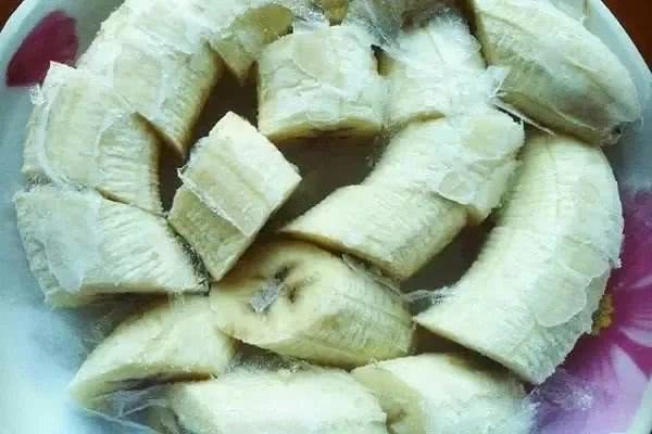 冻香蕉的口感,秒杀一切冰淇淋好吗?