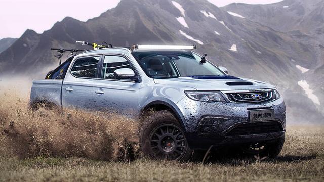 吉利恐将乘胜追击,推出博越皮卡,比猛禽还能撒野!