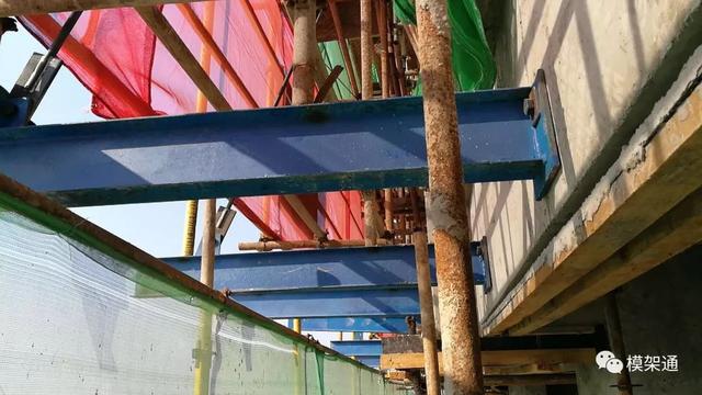 高层建筑采用这种悬挑架:每根悬挑钢梁只要1.3米,可节省176元|悬挑|型钢|工字钢_新浪新闻
