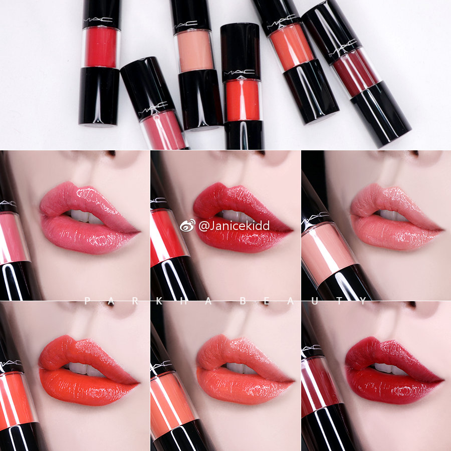 MAC Versicolour Varnish Cream Lip Stain 试色棒棒糖唇釉推出6款秋唇釉橘色棒棒糖_新浪新闻
