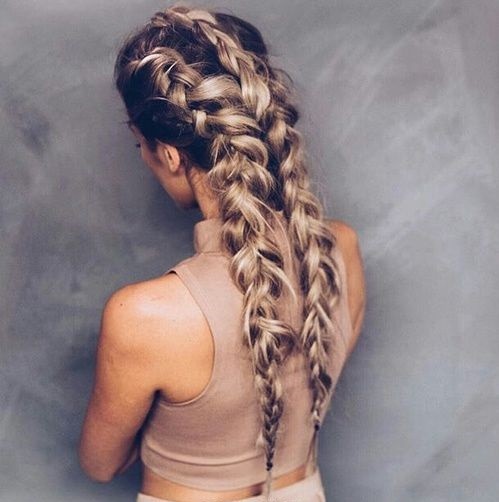 欧美酷帅又个性十足的双麻花辫子|辫子|欧美|麻花_新浪新闻