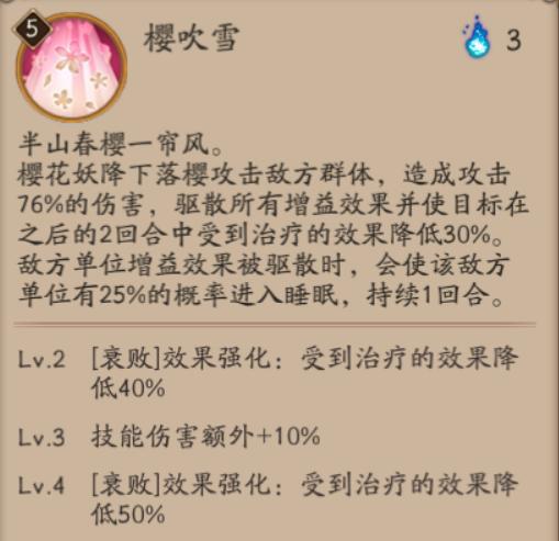 阴阳师|樱花|技能_新浪新闻