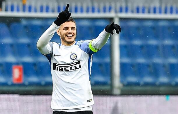 伊卡尔迪大四喜,解锁意甲百球成就,然而还是进不了阿根廷国家队