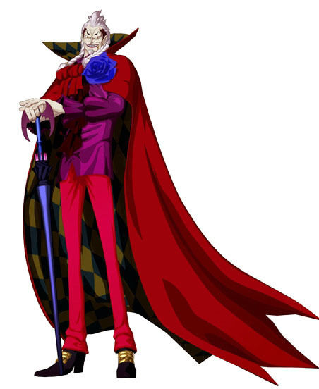 红伯爵巴洛里克莱德菲尔德,蝙蝠果实能力者,拥有着不死身.