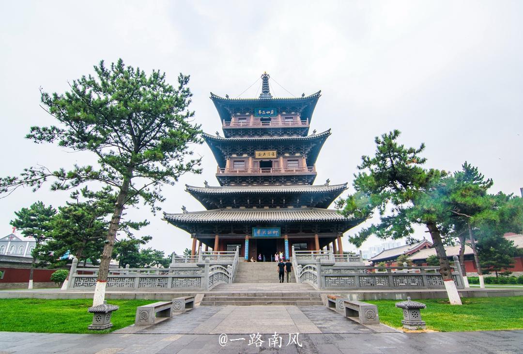 山西大同有座辽国寺庙,气派不输北京故宫,历经近千年信众不减!