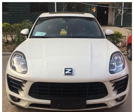 买众泰sr9不丢脸但改标就不对了交警看到一个抓一个