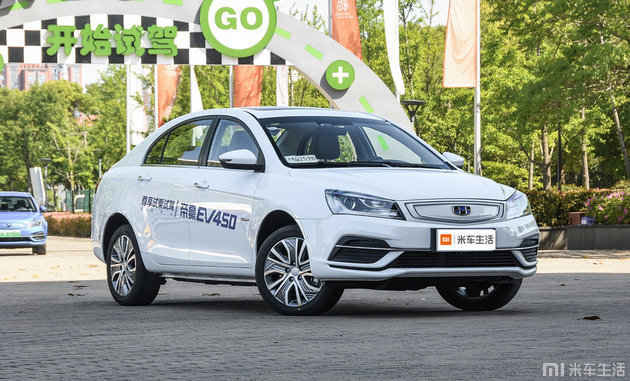 吉利帝豪ev450 续航400公里,厂商指导价:21.83-23.83万.