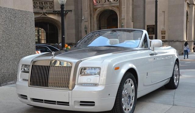 劳斯莱斯phantom drophead coupe双门敞篷车