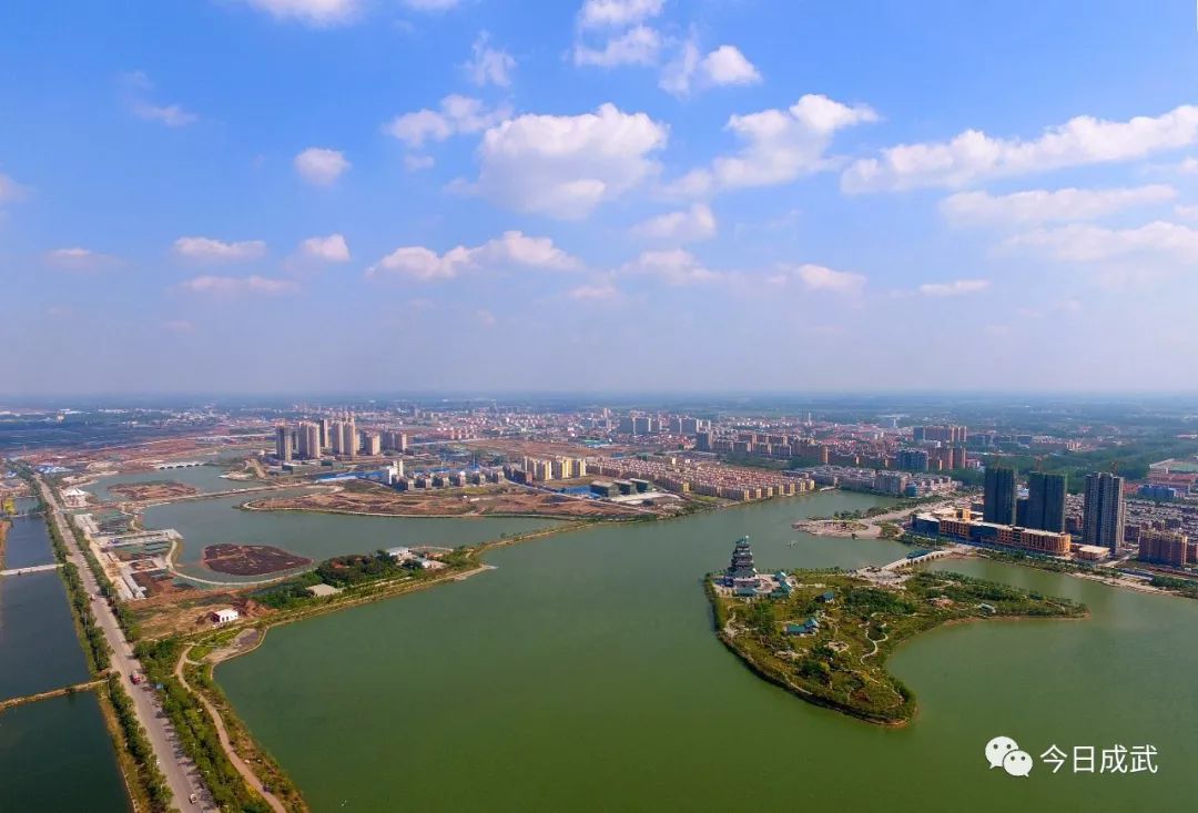 成武蝶变一座富有水韵的新城呼之欲出
