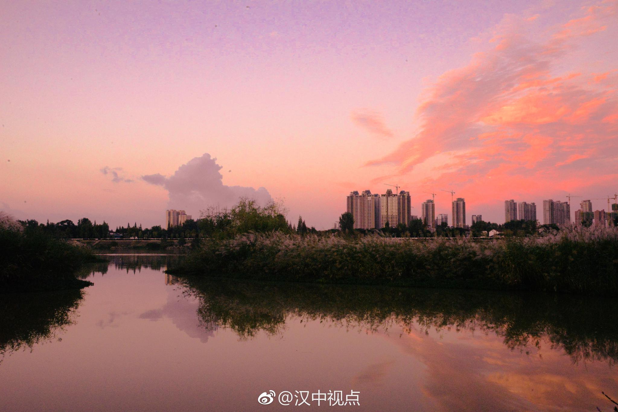 随手拍汉中湿地公园