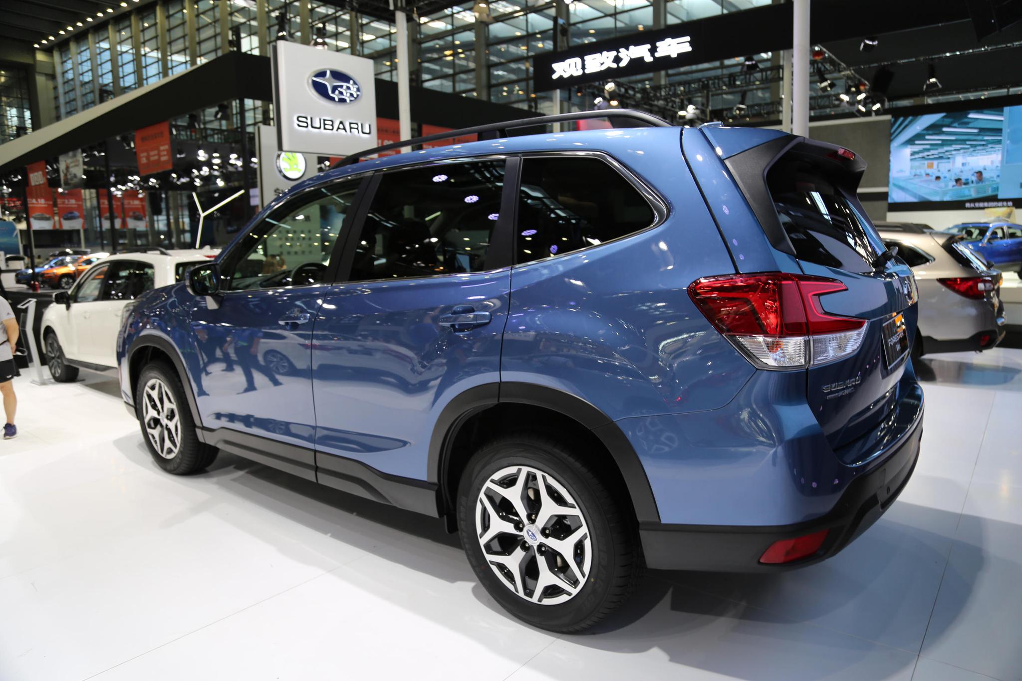 斯巴鲁新一代森林人,彰显纯正suv个性,将亮相昆明国际车展!